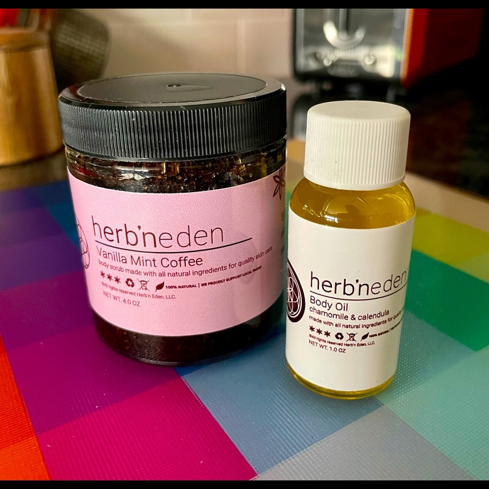 Body Scrub & Oil Bundle